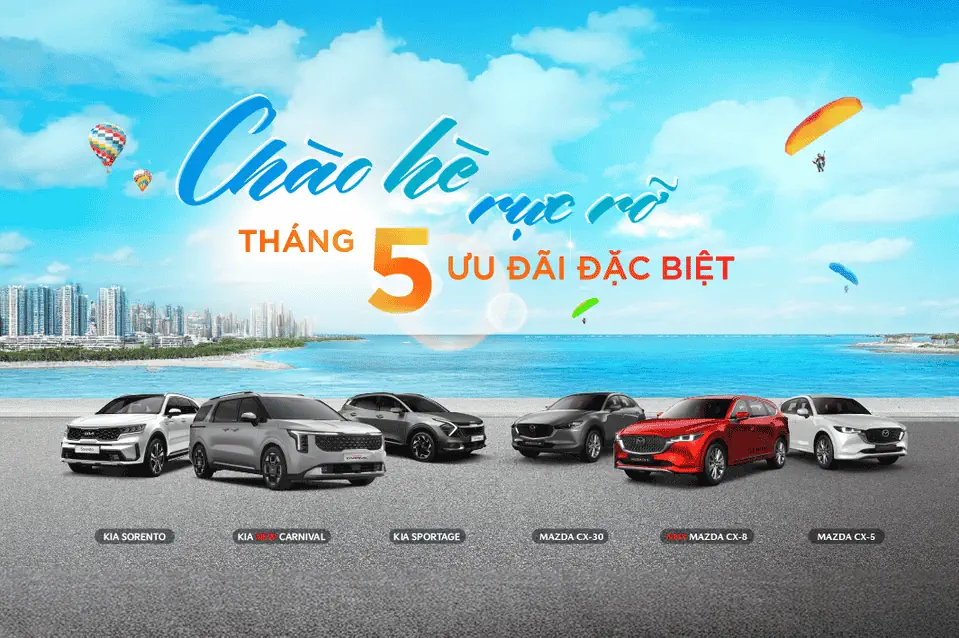 Chào hè rực rỡ cùng THACO AUTO Gia Lai với ưu đãi đặc biệt