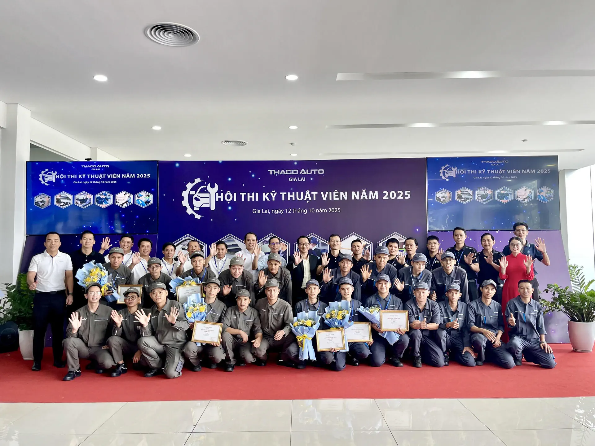 Hội thi Kỹ thuật viên năm 2025 tại THACO AUTO Gia Lai: Khép lại hành trình, mở ra cơ hội mới
