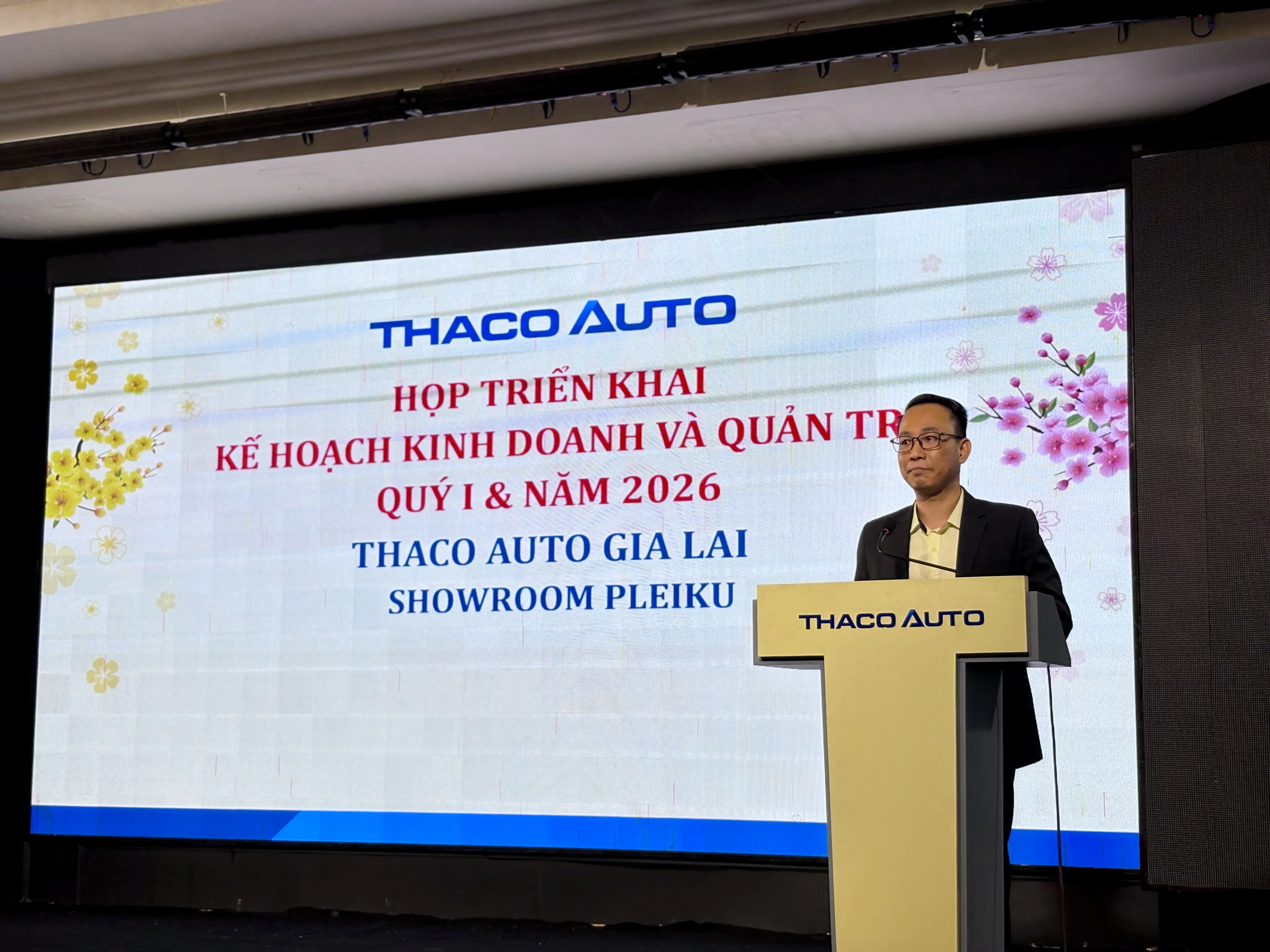 THACO AUTO Gia Lai triển khai kế hoạch kinh doanh và quản trị quý I năm 2026