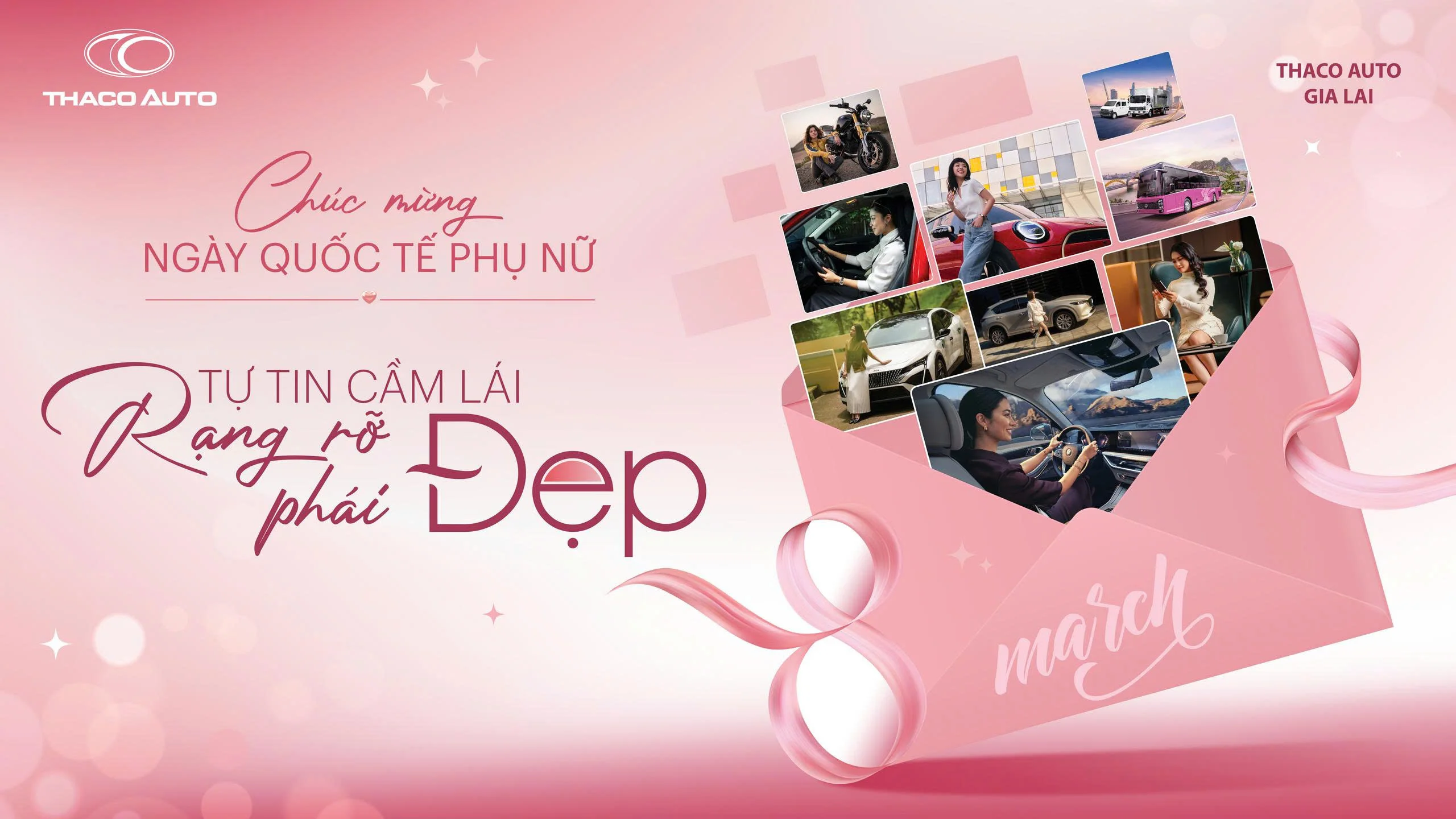 Chúc mừng ngày quốc tế Phụ nữ 8/3