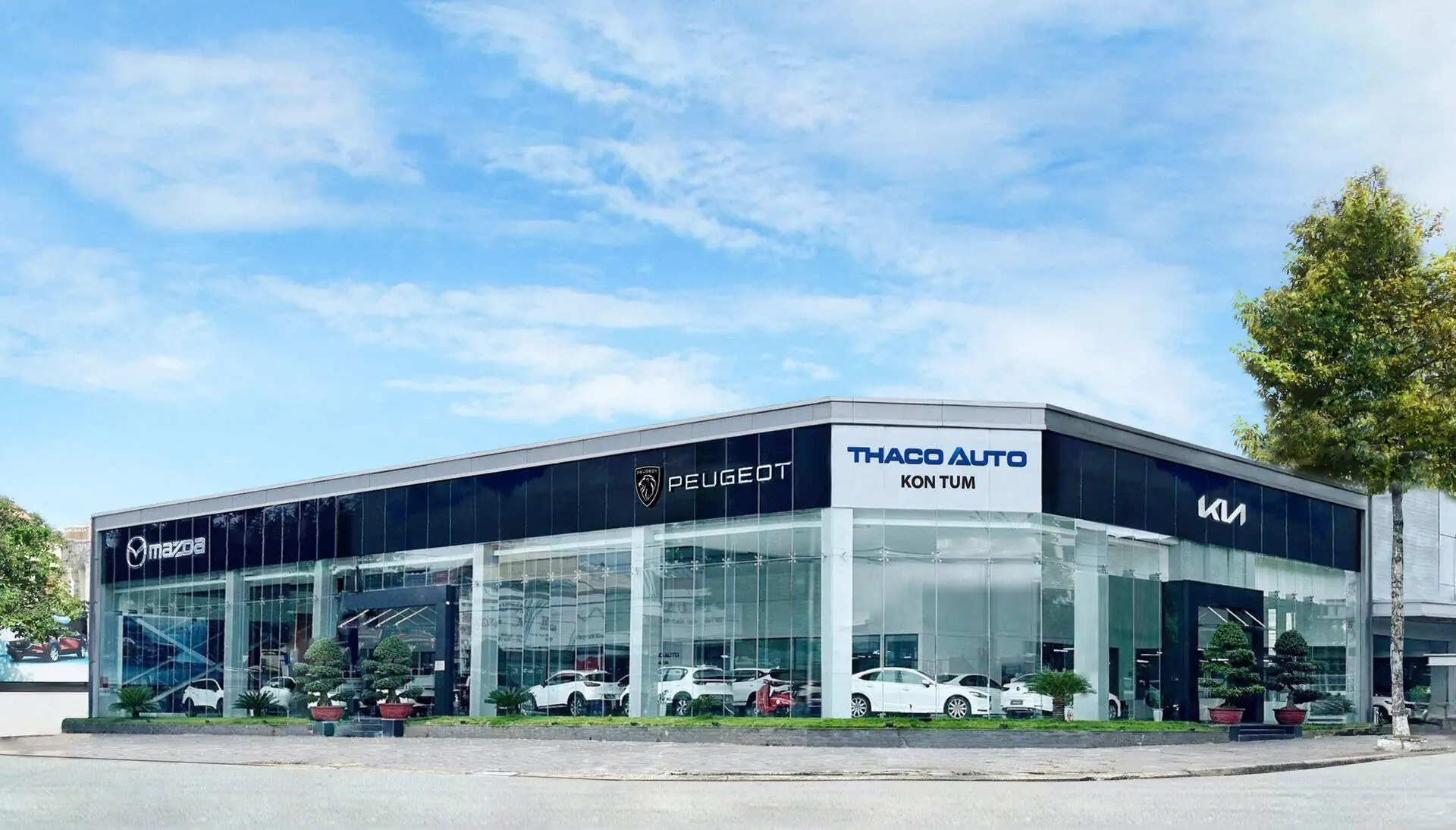 SHOWROOM KIA, MAZDA, PEUGEOT KONTUM